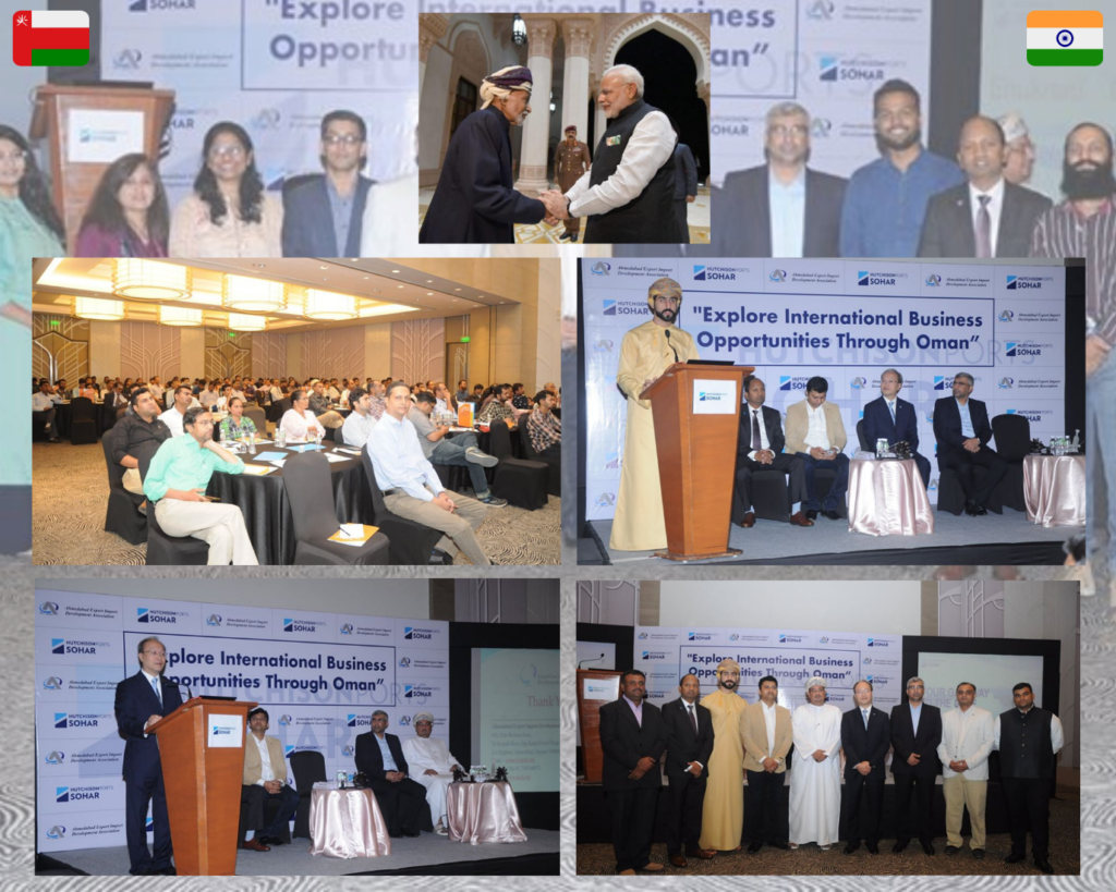 Business advantage as a gateway for Ahmedabad-based entrepreneurs to reach out Opportunities in Oman.